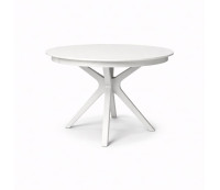 Стол обеденный круглый раздвижной Гермес, 100(130)*100