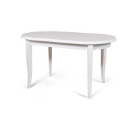 Стол обеденный раздвижной Кронос, белый, 140(172)*80 см