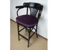 Кресло барное Аполло (H=65 см, с обивкой)