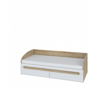 Кровать 90*200, МН-026-12, мебельная система Леонардо