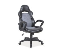 Кресло компьютерное SIGNAL Q-115, черно\коричневое, черно\серое